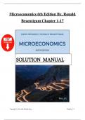 Solution Manual For Microeconomics 6th Canadian Edition By David Besanko&comma; Ronald Braeutigam 2024 &vert; A&plus;
