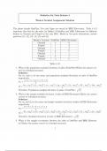 Statistic Data Science Week 4 Questions with Answers Graded A&plus; Solutions 