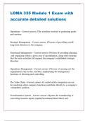 LOMA 335 Module 1 Exam with accurate detailed solutions 