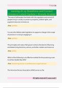 nursing ch&period;15 Questions and Correct  Answers&sol; Latest Update &sol; Already Graded