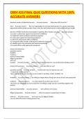 CRIM 435 FINAL QUIZ QUESTIONS WITH 100&percnt; ACCURATE ANSWERS
