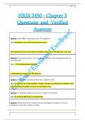 HRIR 3450 - Chapter 3  Questions  and  Verified  Answers