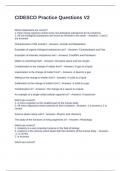 CIDESCO Practice Exam Questions V2 And Correct Answers