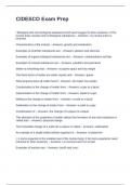 CIDESCO Exam Prep Questions and Correct Answers