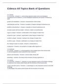 Cidesco All Topics Bank Exam of Questions With Correct Answers 
