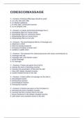 CIDESCO & MASSAGE Exam Questions With 100&percnt; Correct Verified Answers