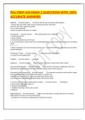 PSU CRIM 435 EXAM 2 QUESTIONS WITH 100&percnt; ACCURATE ANSWERS