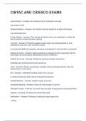 CIBTAC AND CIDESCO EXAMS Questions and Answers 