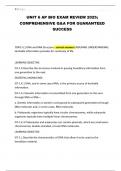 UNIT 6 AP BIO EXAM REVIEW 2025&semi; COMPREHENSIVE Q&A FOR GUARANTEED SUCCESS