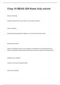 Chap 16 MEAS 209 Notes fully solved
