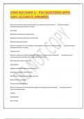 CRIM 435 EXAM 3 &ndash; PSU QUESTIONS WITH 100&percnt; ACCURATE ANSWERS
