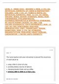 LEVEL 4 - RNSG 2432 - REVIEW 2 &vert;MOD&period; 2 &lpar;CH&period; 65&colon; ARTIFICIAL AIRWAYS&semi; 67&colon; ARDS & RESPIRATORY FAILURE&rpar;&comma; LAB 1 &lpar;CH&period; 27&colon; TUBES & VENTS&semi; 65&colon; ARTIFICIAL AIRWAYS&rpar;&comma; MOD&period; 12 &lpar;CH&period; 45&colon; RENAL TRAUMA&comma; RENAL ARTERY STENOSIS&comma; RENAL VEIN THROMBOSIS&comma; PYELONEPHRITIS&comma; GLOMER