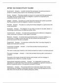 AFSB 152 EXAM STUDY GUIDE