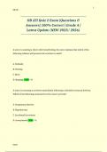 OB ATI Quiz 2 Exam &vert;Questions & Answers&vert; 100&percnt; Correct &vert; Grade A &vert; Latest Update &lpar;NEW 2025&sol; 2026&rpar;