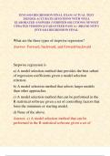 ISYE 6414 REGRESSION FINAL EXAM ACTUAL TEST 2025&sol;2026 ACCURATE QUESTIONS WITH WELL ELABORATED ANSWERS &lpar;VERIFIED SOLUTIONS&rpar; NEWEST UPDATED VERSION &vert;GUARANTEED PASS A&plus; &lpar;BRAND NEW&excl;&rpar; ISYE 6414 REGRESSION FINAL