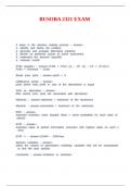 BUSOBA 2321 EXAM