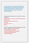University of Iowa- Intro to Law Midterm 2025&sol;2026 ACTUAL   COMPREHENSIVE REAL EXAM QUESTIONS &vert;FREQUENTLY   TESTED QUESTIONS &vert;RECENTLY TESTING REAL EXAM   QUESTIONS&vert;VERIFIED SOLUTIONS &lpar;100&percnt; CORRECT&rpar;  ALREADY GRADED A&plus;&excl;&excl; 