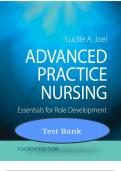 Test Bank - Advanced Practice Nursing&colon; Essentials for Role Development&comma; 5th Edition &period; studyguide