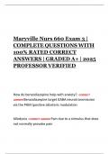 Maryville NURS 660 Exam 3 &ndash; 100&percnt; Correct Answers &vert; Professor Verified &vert; Graded A&plus;Maryville NURS 660 Exam 3 &ndash; 100&percnt; Correct Answers &vert; Professor Verified &vert; Graded A&plus;