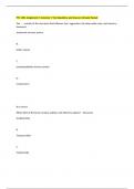 PYC 1501 Assignment 1 Semester 1 Test Questions and Answers Already Passed 