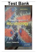 Test bank for alcamos fundamentals of microbiology 9th edition by &comma; All Chapters &vert; Complete Guide A&plus;
