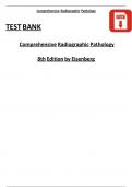 Test Bank- Comprehensive Radiographic Pathology 8th Edition &lpar; Ronald Eisenberg&comma; 2025&rpar; All Chapters 1-12&vert;&vert; Latest Edition
