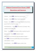 Patient Centered Care Exam 2 2025 Questions and Answers
