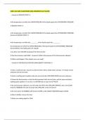 CHEM 343 QUIZ 2 QUESTIONS AND ANSWERS FULLY SOLVED 