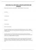 ACBS FINAL FALL 2025 EXAM UPDATED QUESTIONS AND ANSWERS