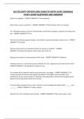 01E SECURITY OFFICER CORE SUBJECTS ENTRY LEVEL01E SECURITY OFFICER CORE SUBJECTS