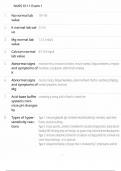 NURS 6111 Exam 1 Study Guide &ndash; Advanced Pathophysiology &vert; Score 100&percnt; with Correct Answers &vert; Updated 2025&sol;2026 