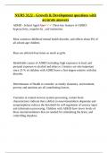  NURS 3122 &ndash; Pediatric Nursing Exam Review &ndash; Complete Study Guide with Developmental Theories and NCLEX-Style Questions