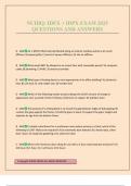 NCIDQ&colon; IDFX &plus; IDPX EXAM 2025 QUESTIONS AND ANSWERS