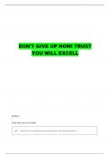 NUR 404 EXAM 1&comma; PART 1 - CH 1&comma; 2&comma; 3&comma; 4 QUESTIONS WITH COMPLETE ANSWERS