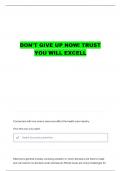 NUR 404 EXAM 1 QUESTIONS WITH COMPLETE ANSWERS