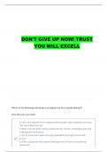 NURS 404- BPD MX&comma; SUICIDE&comma; REVIEW QUESTIONS WITH COMPLETE ANSWERS
