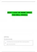 NUR 404 EXAM 1 QUESTIONS WITH COMPLETE ANSWERS