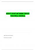NURS 404 EXAM 1 QUESTIONS WITH COMPLETE ANSWERS