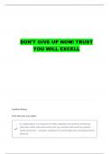 NUR 404 LEADERSHIP&comma; MANAGEMENT&comma; & STAFFING QUESTIONS WITH COMPLETE ANSWERS