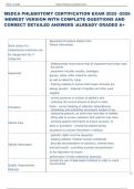 Exam &lpar;elaborations&rpar; PHLEBOTOMY CERTIFICATION  