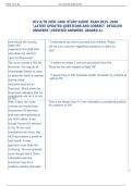 Exam &lpar;elaborations&rpar; HIV & TB HESI CASE  