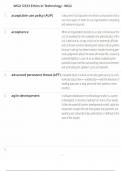 WGU D333 Ethics in Technology &ndash; Complete Study Guide &vert; 2025&sol;2026 Updated &vert; Score 100&percnt; with Correct Answers &ndash; Western Governors University"