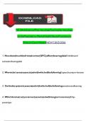 NR 546 Advanced Pharmacology Psychopharmacology  for the Psychiatric-Menṭal Health Nurse Practitioner Midterm Exam Week 4 NEW&excl;&excl; 2025&sol;2026 