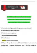  NR 546 Advanced Pharmacology Psychopharmacology  for the Psychiatric-Mental Health Nurse Practitioner Midterm Exam NEW&excl;&excl; 100&percnt; VERIFIED CORRECT  