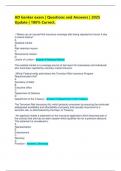 AD banker exam &vert; Questions and Answers &vert; 2025 Update &vert; 100&percnt; Correct&period;