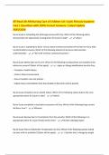ATI Real Life RN Nursing Care of Children 4&period;0&colon; Cystic Fibrosis Inpatient Care &vert; Questions with 100&percnt; Correct Answers &vert; Latest Update 2025&sol;2026