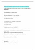 ATI Real Life Well Child Exam &vert; Questions with Correct Answers &vert; 100&percnt; Pass