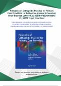 Principles of Orthopedic Practice for Primary Care Providers 1st Edition by Andrew Schoenfeld&comma; Cheri Blauwet&comma; Jeffrey Katz ISBN 9783319686615 3319686615 - PDF Download