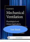 Test bank for pilbeam s mechanical ventilation 6th edition j m cairo&period;study guide