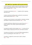 SPC 1608 Test 1 questions with accurate answers&period;d
